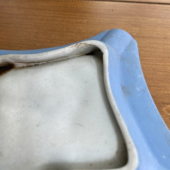 Ashtray Blue & White - Picture 6 of 10